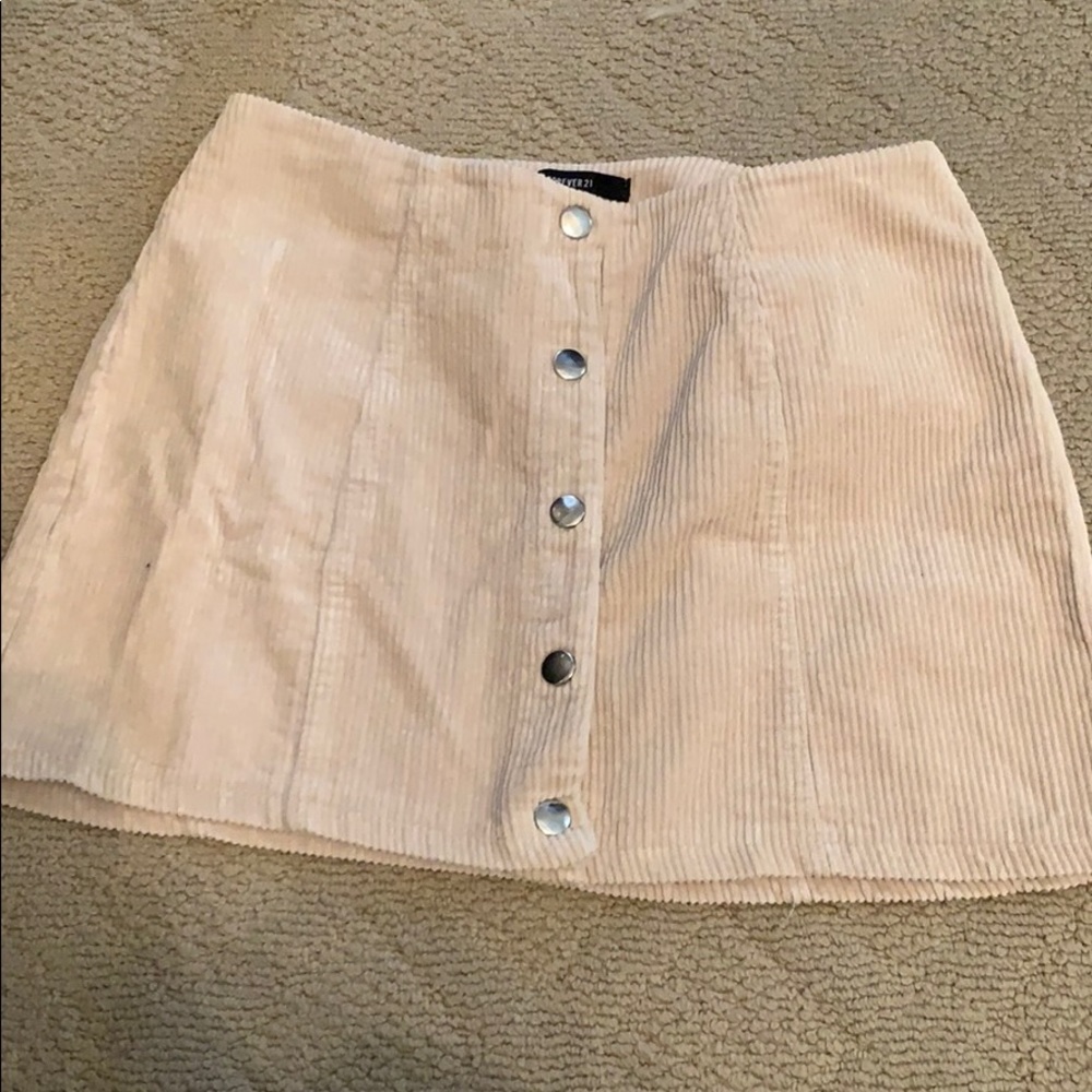 Forever 21 corduroy skirt